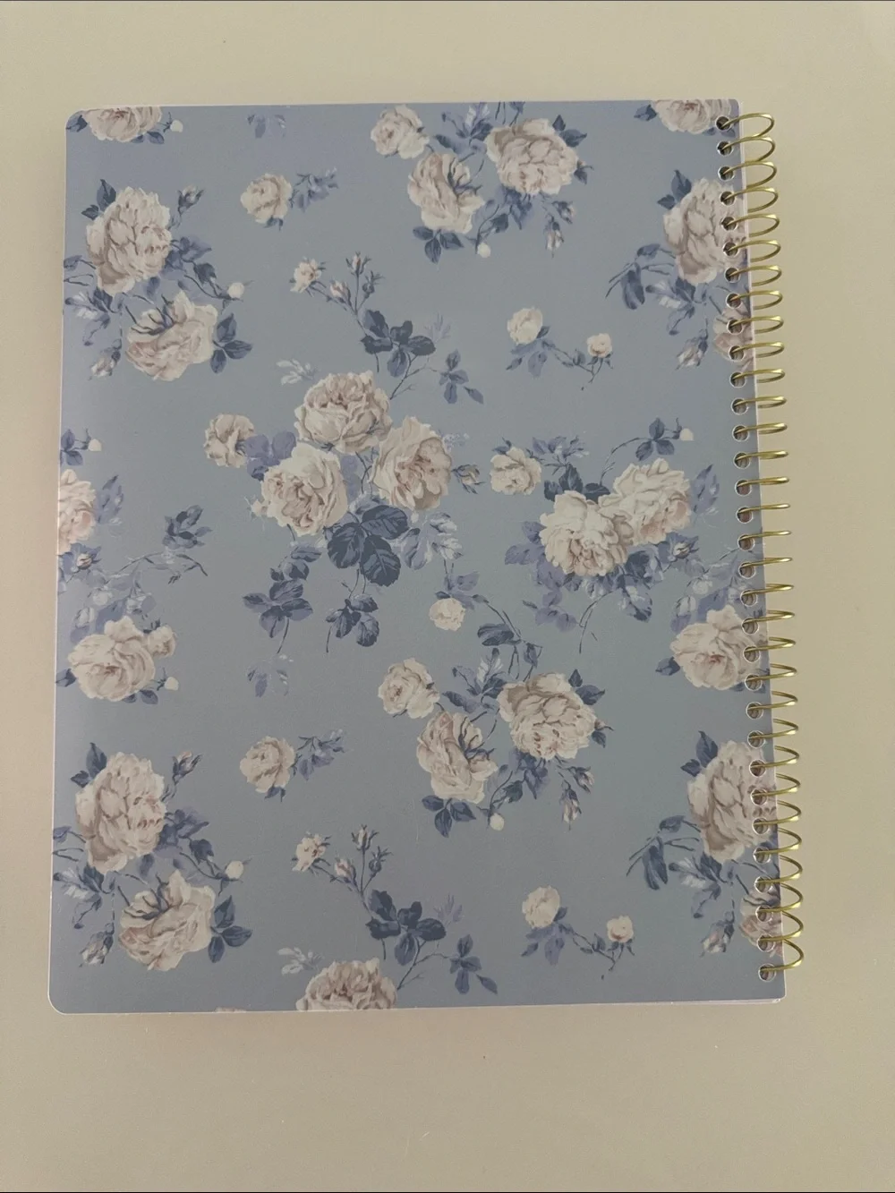 Loveshackfancy and Yoobi Blue floral calendar